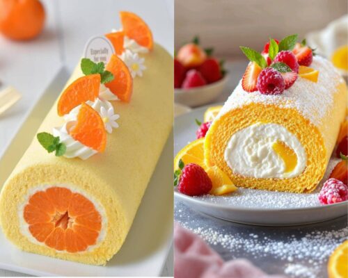 hương cam nhũ- bánh bông lan