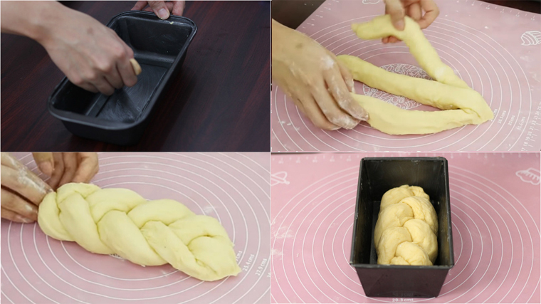 Bước 5 Tạo hình bánh hoa cúc Bánh mì hoa cúc - Harrys Brioche Bread