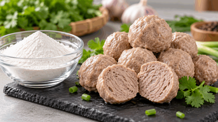 Phụ gia dùng cho bò viên với phosphate và carrageenan